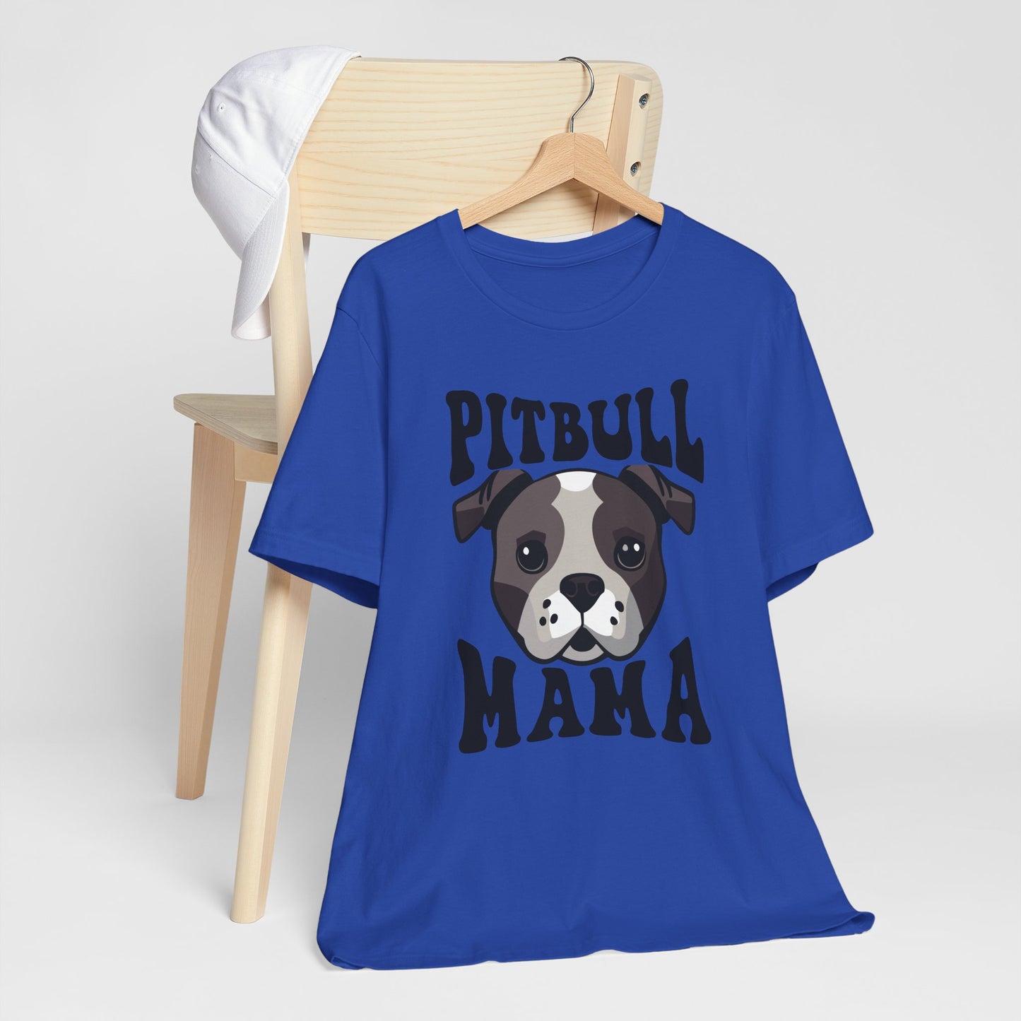 Pitbull Mama T-Shirt | Cute Dog Lover Shirt, Pet Parent Gift & Animal Rescue Pride Apparel