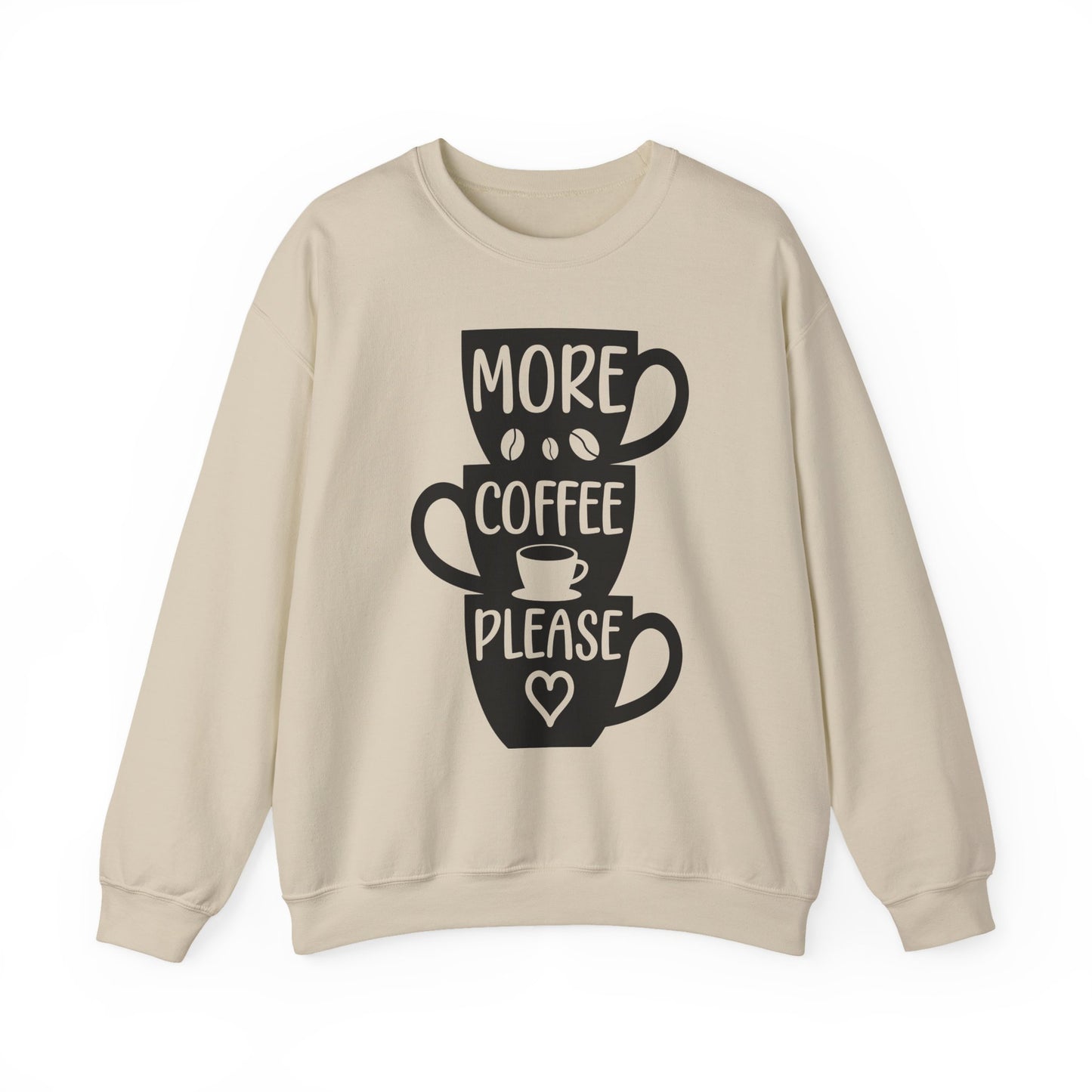 Coffee Lover Crewneck Sweatshirt | Cozy Barista Gift & Funny Fall Outfit