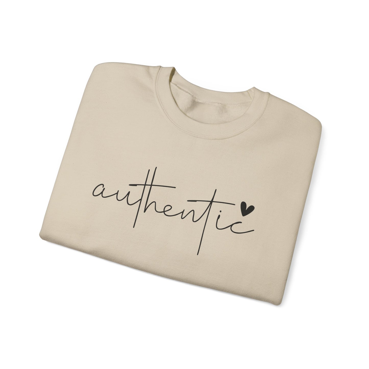 Authentic Crewneck Sweatshirt | Cozy Everyday Wear, Casual Style & Gift for Friends