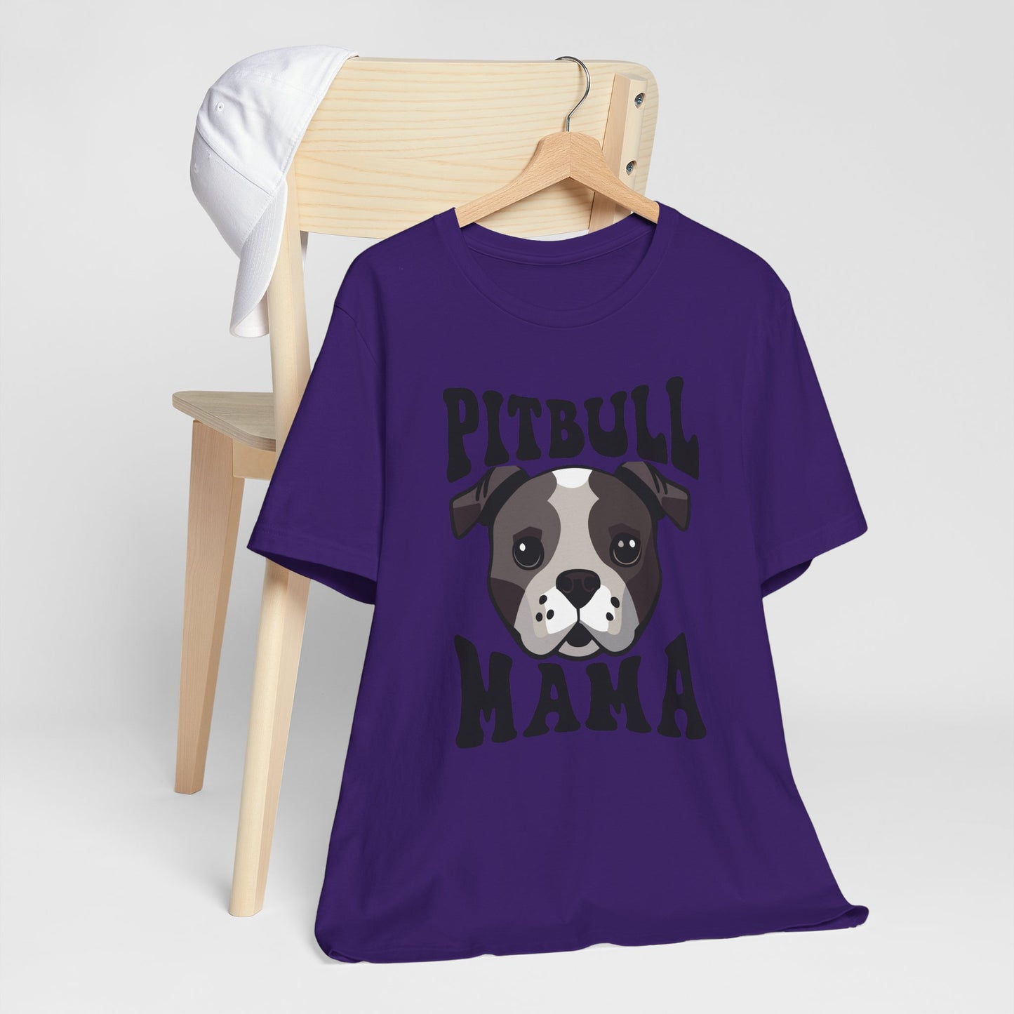 Pitbull Mama T-Shirt | Cute Dog Lover Shirt, Pet Parent Gift & Animal Rescue Pride Apparel