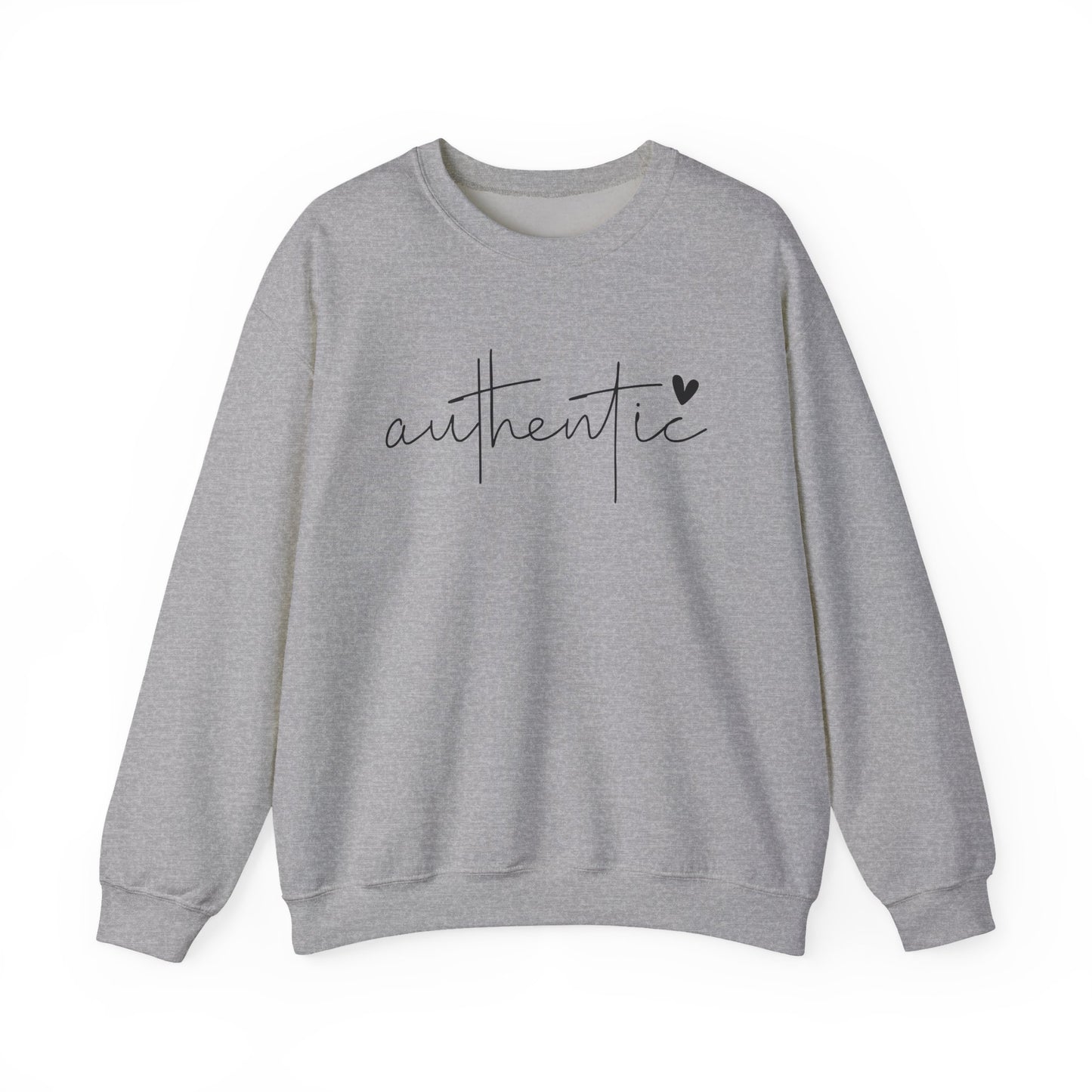Authentic Crewneck Sweatshirt | Cozy Everyday Wear, Casual Style & Gift for Friends