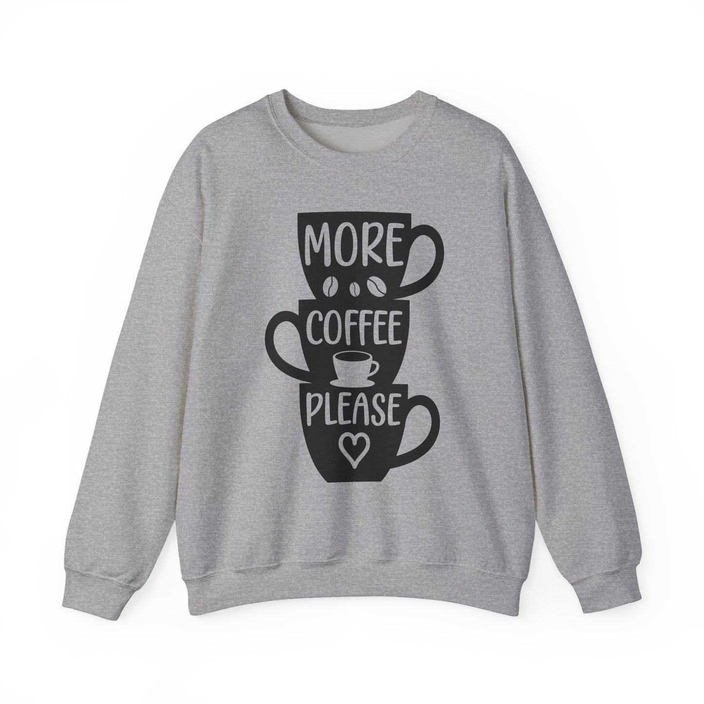 Coffee Lover Crewneck Sweatshirt | Cozy Barista Gift & Funny Fall Outfit