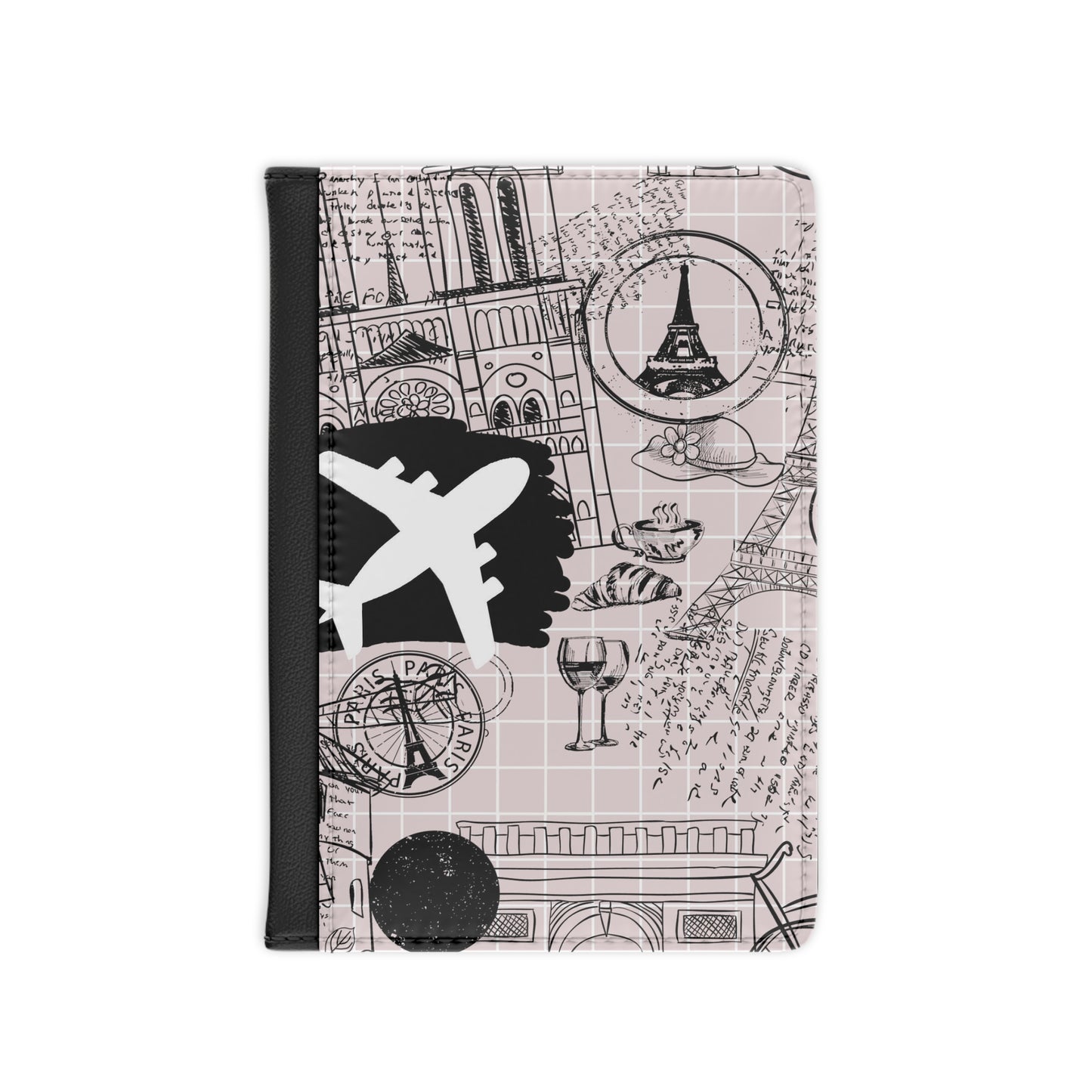 Travel Passport Cover – Stylish Passport Holder, Vacation Essential & Gift for Travelers