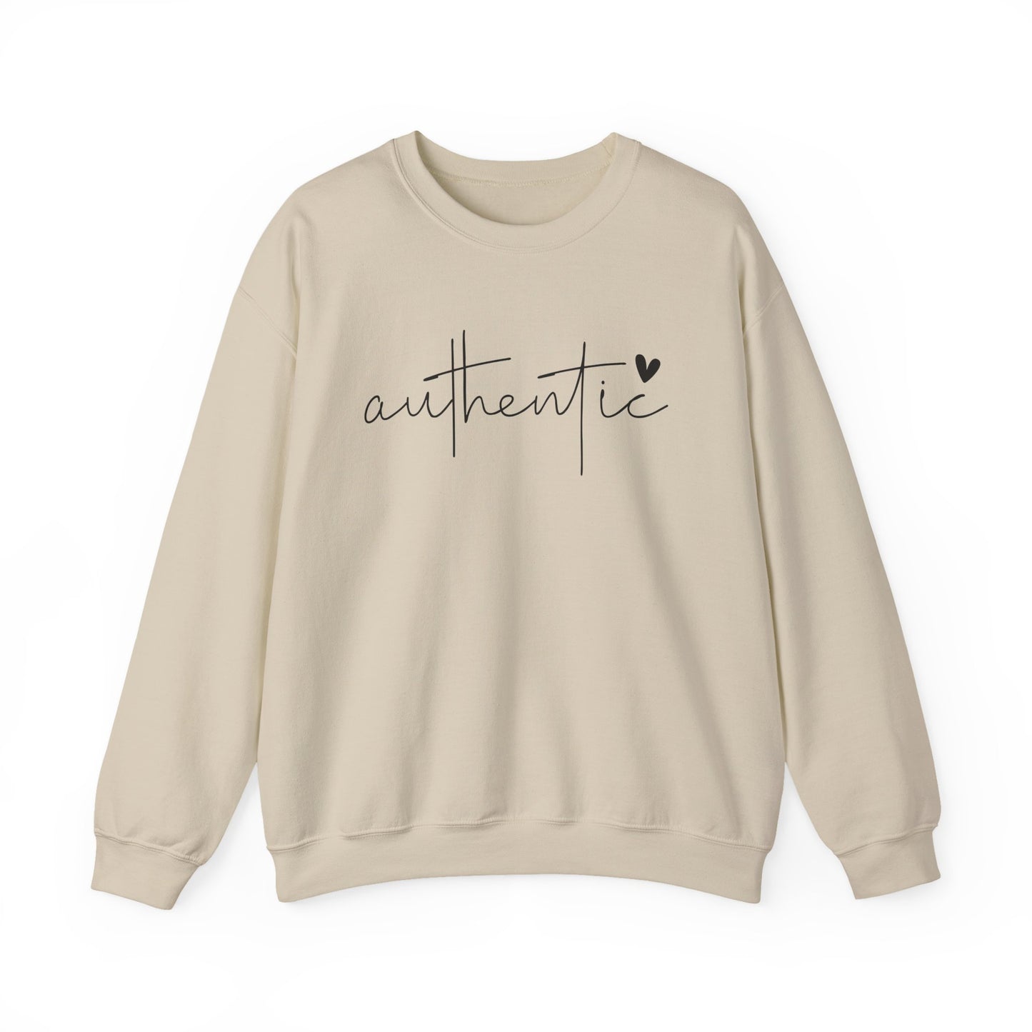 Authentic Crewneck Sweatshirt | Cozy Everyday Wear, Casual Style & Gift for Friends