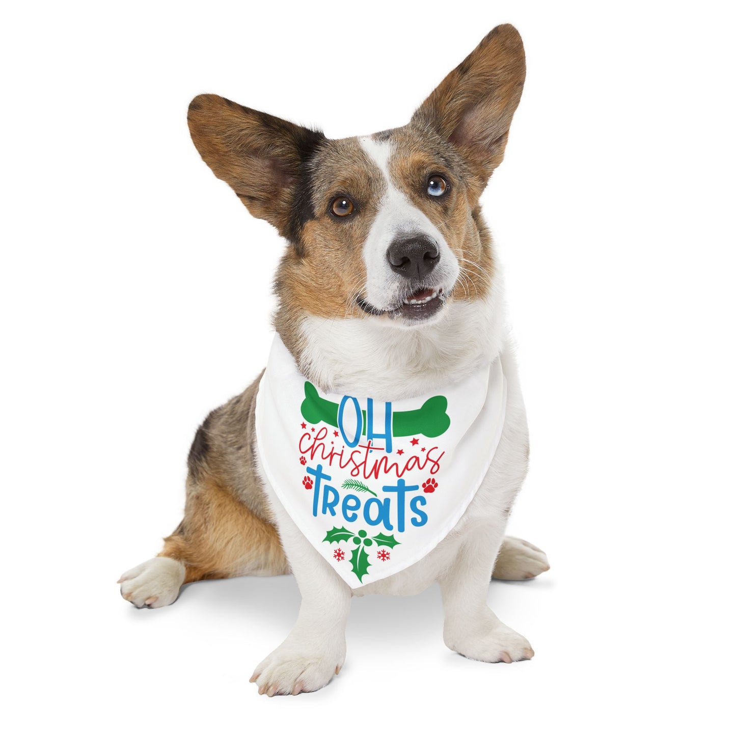 Festive Pet Bandana Collar – Christmas Dog Accessory, Holiday Outfit & Cute Pet Gift