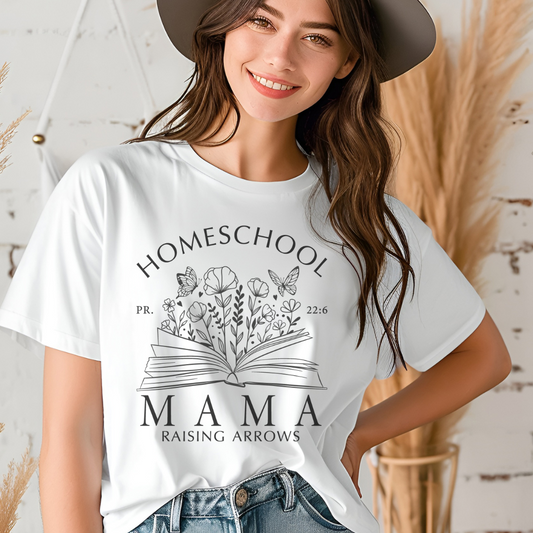 Homeschool Mama T-Shirt – Cute Teacher & Mom Gift