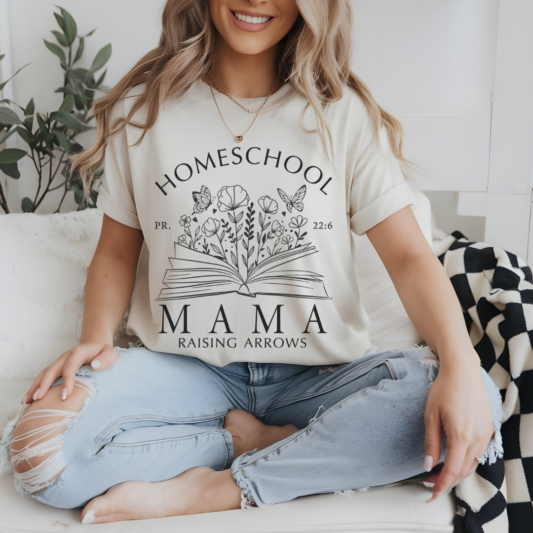 Homeschool Mama T-Shirt – Cute Teacher & Mom Gift