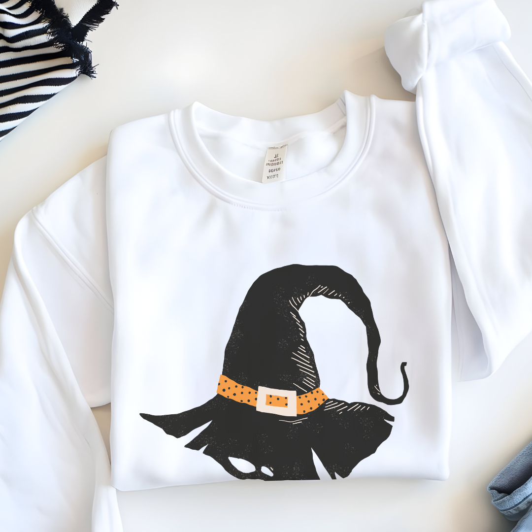 Witch Halloween Sweatshirt | Cozy Fall Outfit for Spooky Season & Parties
