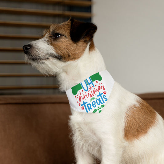Festive Pet Bandana Collar – Christmas Dog Accessory, Holiday Outfit & Cute Pet Gift
