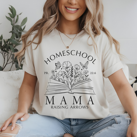 Homeschool Mama T-Shirt – Cute Teacher & Mom Gift